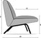 Liviza Fauteuil Oveja Forrest - Stof - Rechthoek Groen - 72 cm , 80 cm , 64 cm