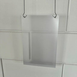 Klika - Prijskaarthoes vertikaal voor 210x297 mm - 60 stuks