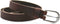 Dames Riem Leer Bruin - 2 cm Breed – Smalle Leren Dames Riem Bruin - Taillemaat 95 - Totale lengte 110 cm