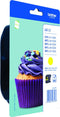 Brother LC-123Y - Inktcartridge - Origineel - 600 pagina's - Geel