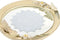 Middenstuk DKD Home Decor 24 x 22,6 x 18 cm Beige Vlinders