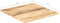 vidaXL - Tafelblad - 25-27 - mm - 60x60 - cm - massief - mangohout