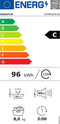 Inventum VDW8030W - Warmtepompdroger - 8 kg - Antibacterieel - 66 dB