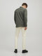 JACK&JONES JJPIQUE MELANGE LOGO SHIRT L/S - Casual overhemd - Slim fit - M