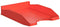 Archivo 2000 - Archieflade A4 - Stapelbaar - Rood (6 stuks)