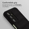 imoshion Hoesje - Geschikt voor Samsung Galaxy A25 (5G) - EasyGrip Backcover - Zwart