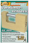 Brüder Mannesmann Hangslot 80 mm messing