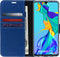 Accezz Hoesje Geschikt voor Huawei P30 Hoesje Met Pasjeshouder - Accezz Wallet Softcase Bookcase - Blauw