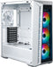 Cooler Master MasterBox 520 - Tower - Gehard glas front- en zijpaneel - Wit