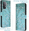 iMoshion Hoesje Geschikt voor Samsung Galaxy A52s / A52 (4G) / A52 (5G) Hoesje Met Pasjeshouder - iMoshion Design Softcase Bookcase - Blauw / Meerkleurig / Blossom