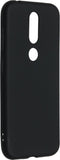 iMoshion Hoesje Geschikt voor Nokia 4.2 Hoesje Siliconen - iMoshion Color Backcover - Zwart