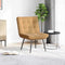 vidaXL - Relaxstoel - 64x74x84 - cm - fluweel - bruin