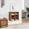 vidaXL - Schoenenkast - 52x30x50 - cm - artisanaal - eikenkleur
