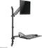 Neomounts WL90-325BL1 - Wandgemonteerd werkstation - Full motion verstelbaar voor schermen tot 32