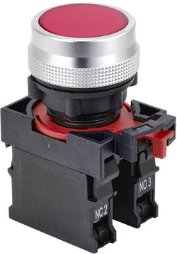 TRU COMPONENTS TC-10091016 ONPOW26-11/R Drukschakelaar 250 V 5 A 1x aan/(aan) Moment IP40 1 stuk(s)