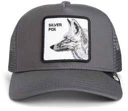 GOORIN Pet OG Trucker - Unisex pet met front patch - Silver Foxxx