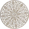 Wanddecoratie DKD Home Decor Wit Hout MDF (90 x 2 x 90 cm)