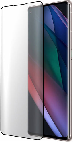 Mobiparts Oppo Find X3 Neo - Curved Glass Screen Protector - 9H Krasbestendig