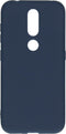 iMoshion Hoesje Geschikt voor Nokia 4.2 Hoesje Siliconen - iMoshion Color Backcover - Donkerblauw