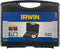 IRWIN Set TCT gatenzagen 5PCS voor steen in koffer, 33, 53, 68 ,73 en 83mm. Diepte 83mm. Inclusief adaptor