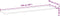 vidaXL - Wandschap - zwevend - 160x30x2 - cm - onbehandeld - massief - acaciahout