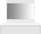vidaXL - Wand-kledingtafel - Wit - 83x40x70 - cm
