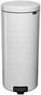 Brabantia NewIcon Prullenbak - 30 liter - Geruisloos deksel - Wit