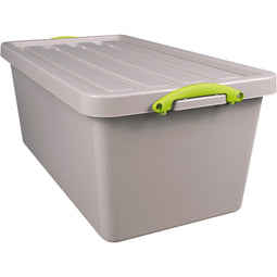 Really Useful Box - Box Recycled opbergdoos 82 l, nestbaar, grijs