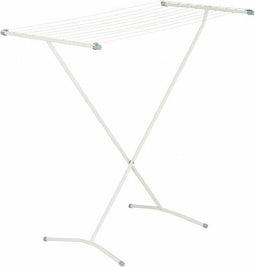 BRASQ Droogrek Staand Wit - 8 meter - Wasdroger - Inklapbaar Wasrek - Staand Droogrek - Droogrekken