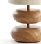 Light & Living Tafellamp Danialo - Naturel - Ø22cm - Modern
