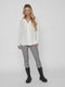 VILA VILUCY LS SHIRT - Doorknoop blouse - V-hals - M