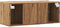 vidaXL - Tv-wandmeubel - 80x30x30 - cm - bewerkt - hout - artisanaal - eikenkleurig