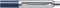 Sheaffer balpen - SENTINEL 321 - Blue brushed chrome chrome plated - SF-E23217351