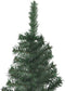 vidaXL - Kunstkerstboom - hoek - 120 - cm - PVC - groen