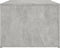 vidaXL - Salontafel - 100x50x36 - cm - bewerkt - hout - betongrijs