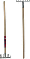 Synx Tools - Mini Tuinhark Junior - verzinkt - Speelgoed Harken - Kinderenartikelen - Tuinartikelen - Inclusief steel 75cm