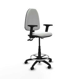 Piqueras y Crespo B2D01RN - Bureaustoel - Hoogteverstelbaar met armleuning - Wit
