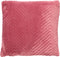Dutch Decor ZICO - Kussenhoes zigzag 45x45 cm Dusty Rose - roze - superzacht - met rits