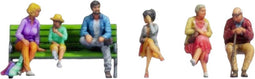 NOCH 35400 N Zittende mensen figuren Kant-en-klaar model