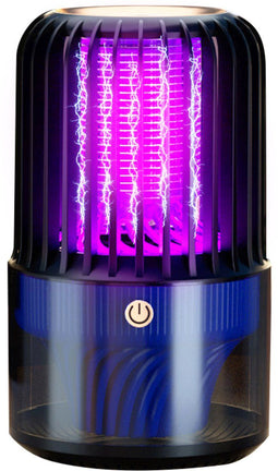 Nuvance Muggenlamp - Draadloos & Oplaadbaar - 2000V UV Led - Insectenlamp Zwart