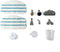 Beldray BEL01732TTVDE-NL - 14-in-1 stoomreiniger Mop - 350 ml watertank 1300 W - Grijs Goud