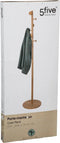 5Five - Staande Kapstok - 8 Stangen - Bamboe - Naturel - 175 cm