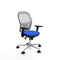 Piqueras y Crespo 3D086N0 - Bureaustoel - Verstelbare hoogte met armleuning - Blauw