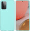 iMoshion Hoesje Geschikt voor Samsung Galaxy A72 Hoesje Siliconen - iMoshion Color Backcover - Mintgroen