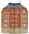 Vollmer 43811 H0 Hoekhuis Schlossallee 1