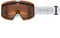 Sinner Arc Trans+ - OTG Skibril - Photochromic Double Red Lens - Wit
