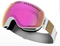 SunGod Snipers - Skibril - Spiegelende lens S2 - Wit/Roze