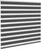 vidaXL - Zebra - rolgordijn - 160x150 - cm - stofbreedte - 155,9 - cm - zwart