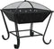 vidaXL - Vuurplaats - met - pook - XXL - 50 - cm - staal