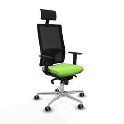 Bureaustoel met hoofdsteun Piqueras y Crespo 1D086G1 Pistache